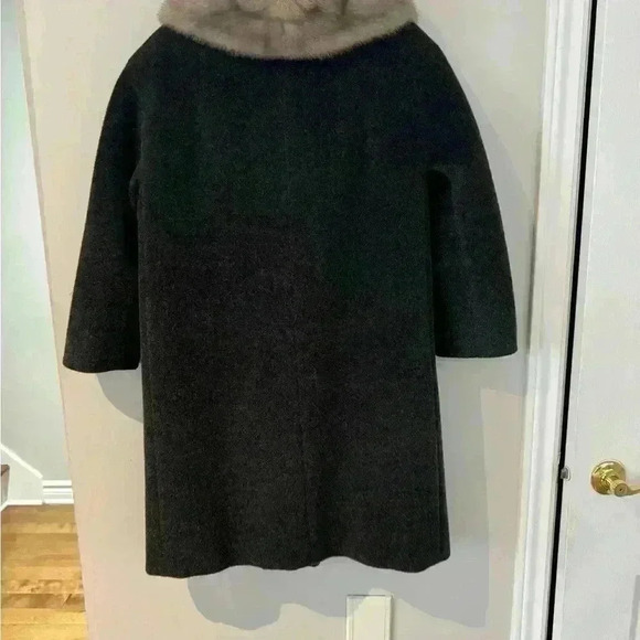 Alpagora vintage 50’s-60’s a blend of real wool and mohair coat. A+ material - Picture 4 of 14